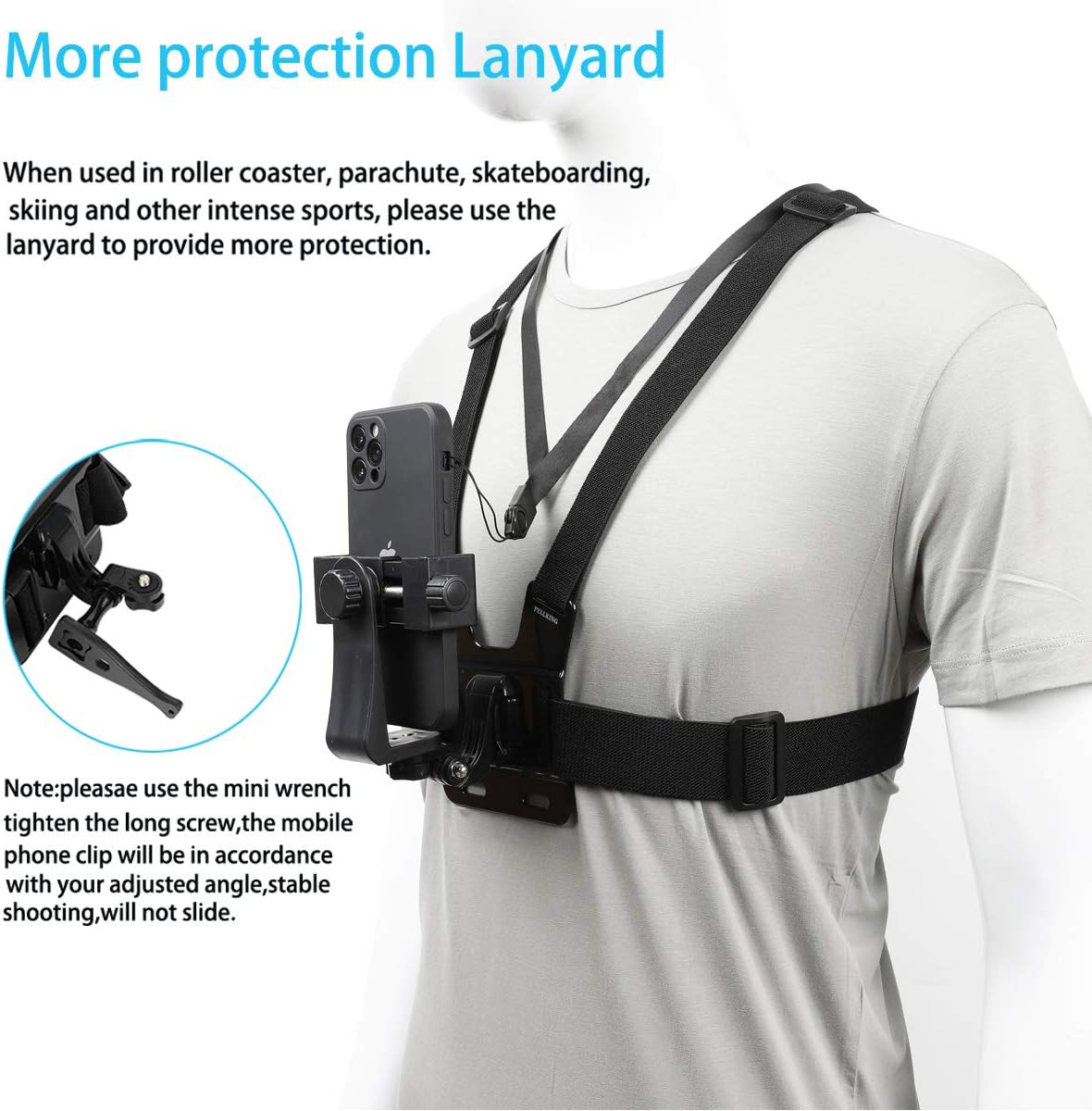 PellKing Chest Mount Holder for Mobile Phones - Image 3