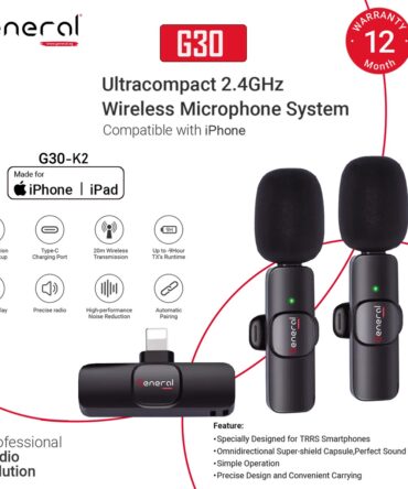 G30 General wireless Microphone for Iphone K2
