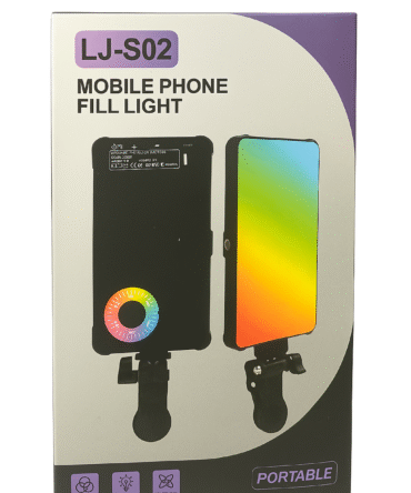 Mobile Phone Fill Light RGB 4000mAh Type-C LJ-S02